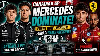 F1 Sprint Canada Preview: Russell And Antonelli Shock The Grid! Ferrari Still Can’t Catch Mercedes