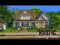 Rustic Country Home | Sims 4 Speed Build