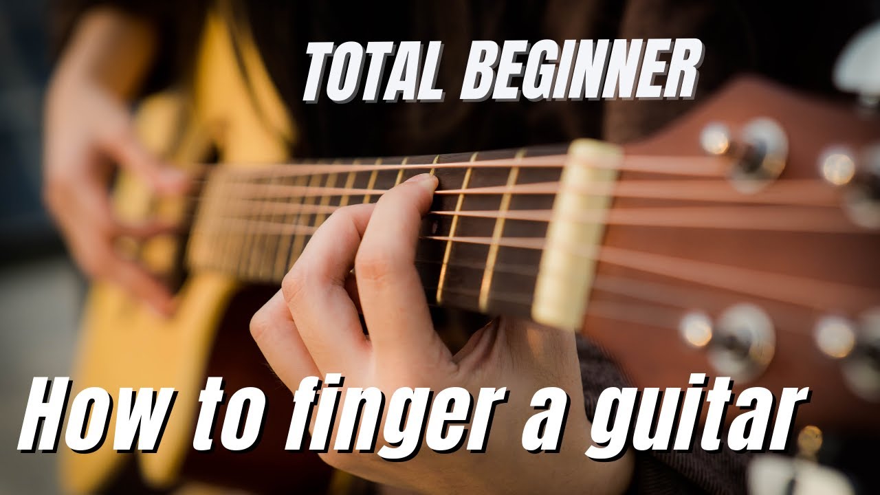 Assista a Total beginner - how to finger the strings and frets on your guitar no YouTube Assista a Total beginner - how to finger the strings and frets on your guitar no YouTube