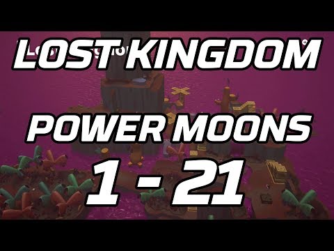 Video: Super Mario Odyssey Lost Kingdom Power Moons - Hvor Man Kan Finde Lost Kingdom Moons