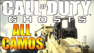 CoD: Ghosts - All Gun Camos