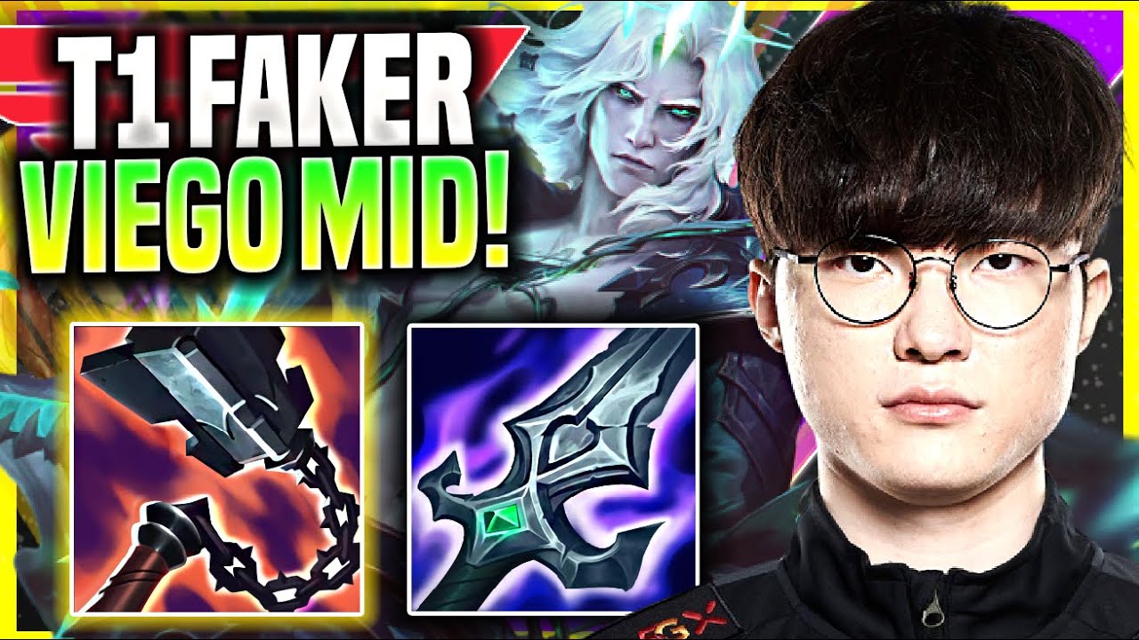 FAKER IS SO GOOD WITH NEW CHAMPION VIEGO! - T1 Faker Plays Viego Mid vs Lucian! | Season 11