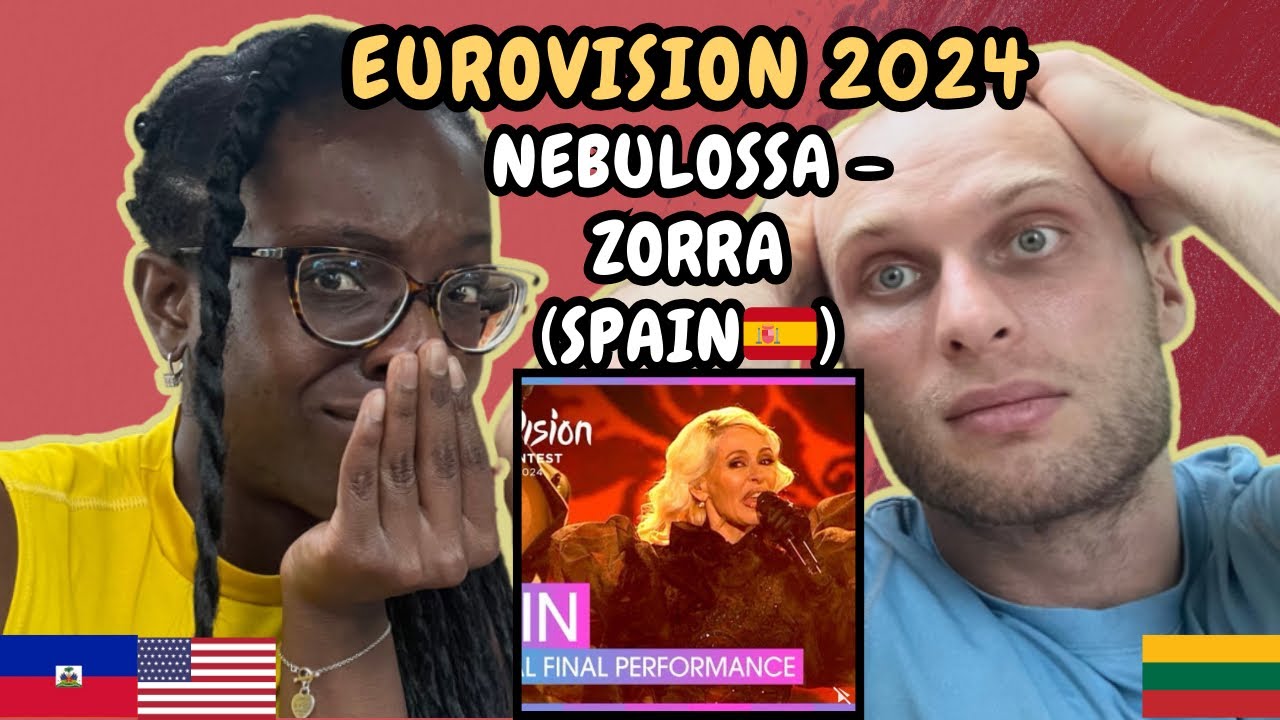 NEBULOSSA - ZORRA REACTION 🇪🇸 Spain Eurovision 2024 