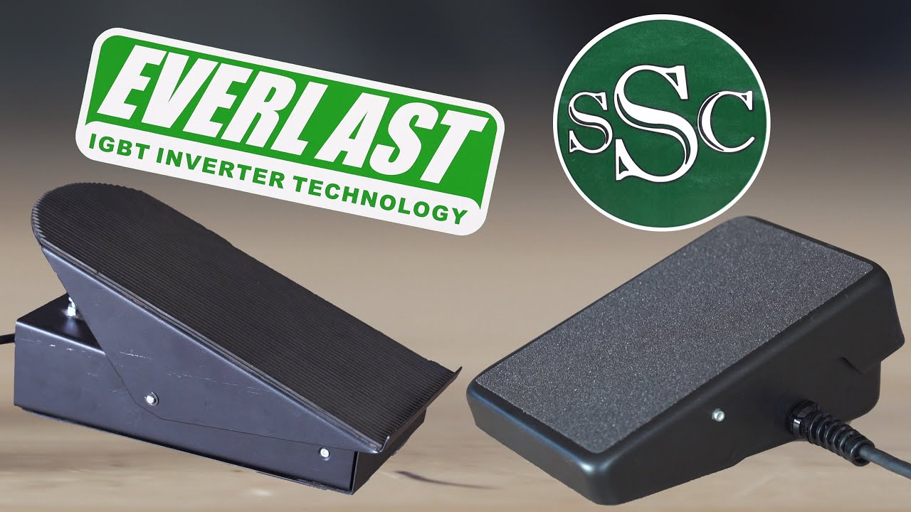 TIG Foot Pedals Everlast Vs SSC Comparison YouTube