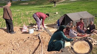 'Building a house in nature: family connection, traditional bread and an engineer's dream'