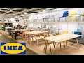 IKEA KITCHEN DINING ROOM FURNITURE TABLES CHAIRS ARMCHAIRS SHOP WITH ME SHOPPING STORE WALK THROUGH