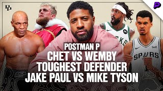 Paul George Settles Chet vs. Wemby, Picks NBA’s Best Defender & If Mike Tyson Can Beat Jake Paul