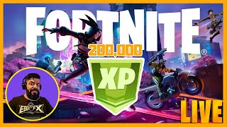 Quebrando Recordes Chegando Ao Nível 200 Em Tempo Recorde E Ganhando Muito Xp No Fortnite Live