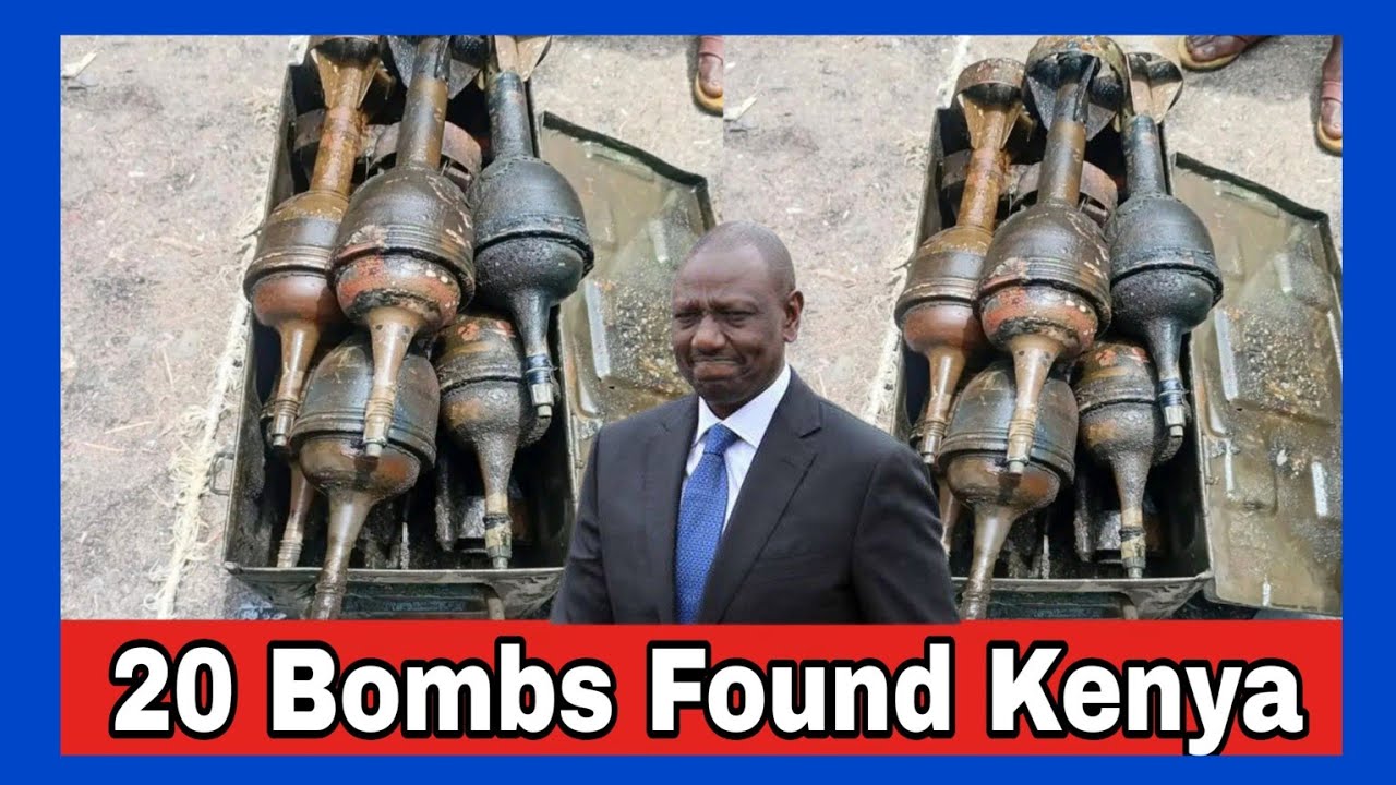 20 Live bombs seized in Kenya after Ruto slammed Iran over the Israel-America w@r