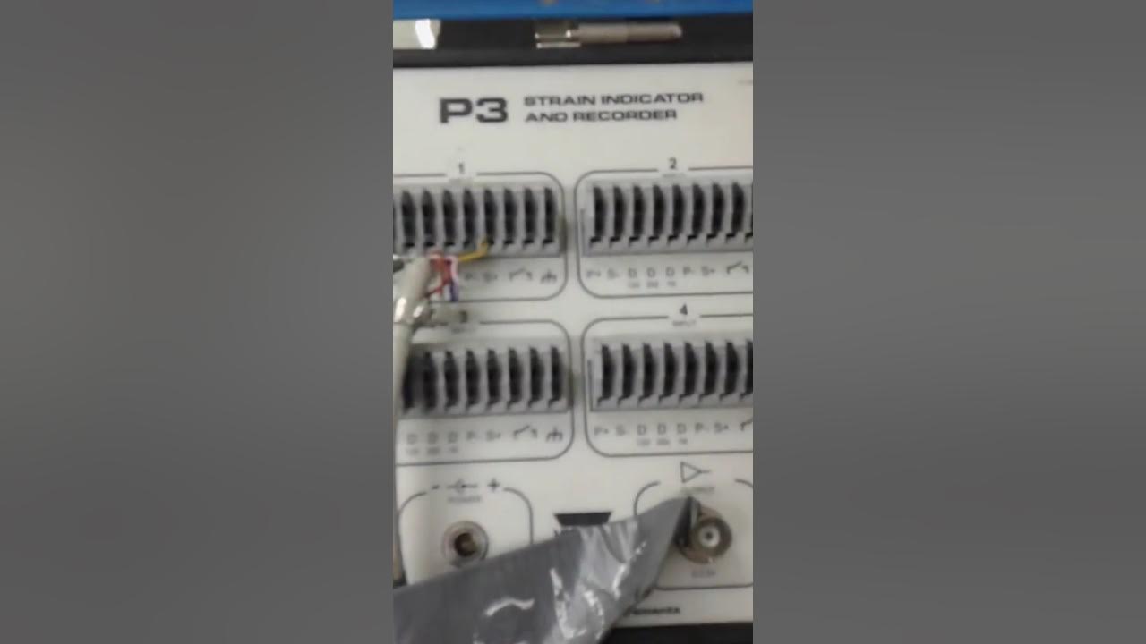 P3 strain indicator - YouTube