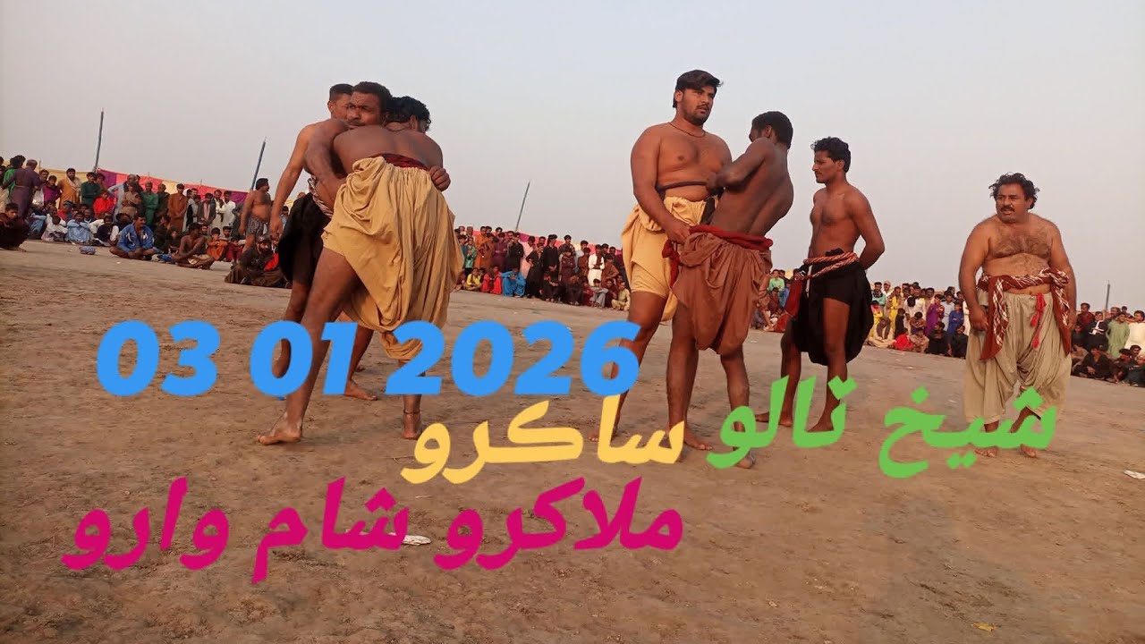 Milo shehkh thali malakhro 03 01 2026 شيخ ٽالو شام ڌمال 