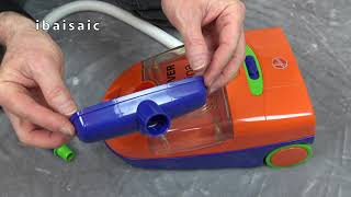 Hoover Alpina Toy Vacuum Cleaner By Theo Klein Unboxing & Demonstration
