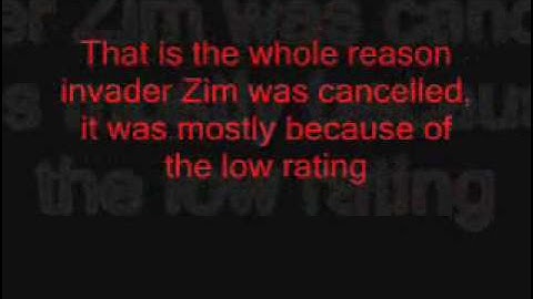 Why Invader Zim was Cancelled