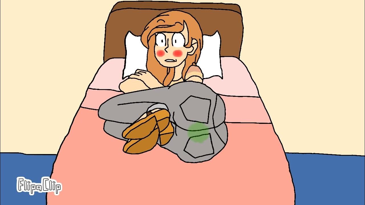 Girl Fart Animation Lady Pooting on Bed from Artichokes YouTube