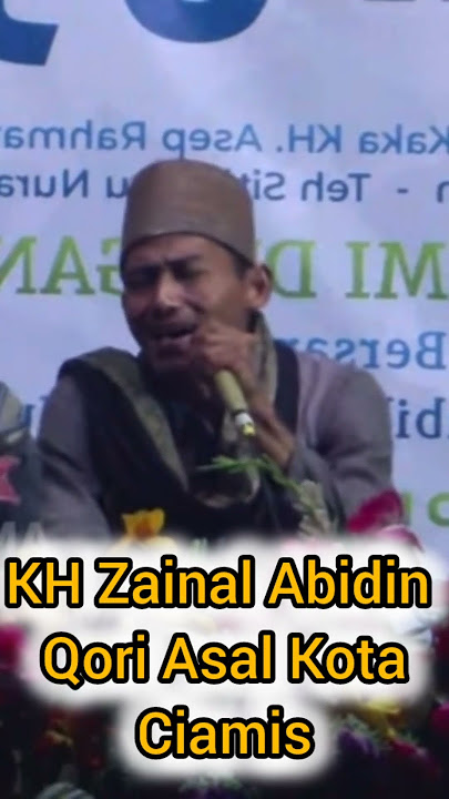 Qori Asal Ciamis KH Zainal Abidin #tilawah #qoriinternasional