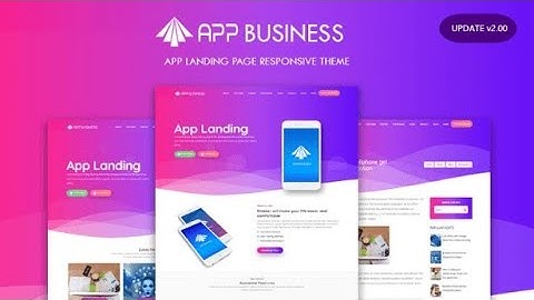 Best blogger professional responsive business landing page template | Free download | 2021