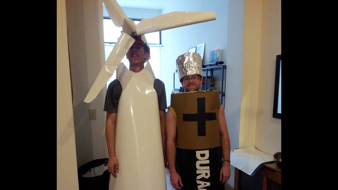 Funniest Halloween Costume: Wind Turbine - YouTube