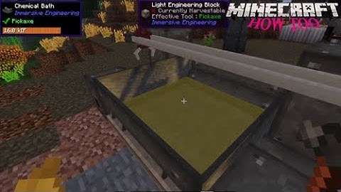 How too   Immersive Intelligence with IE Chemical Bath