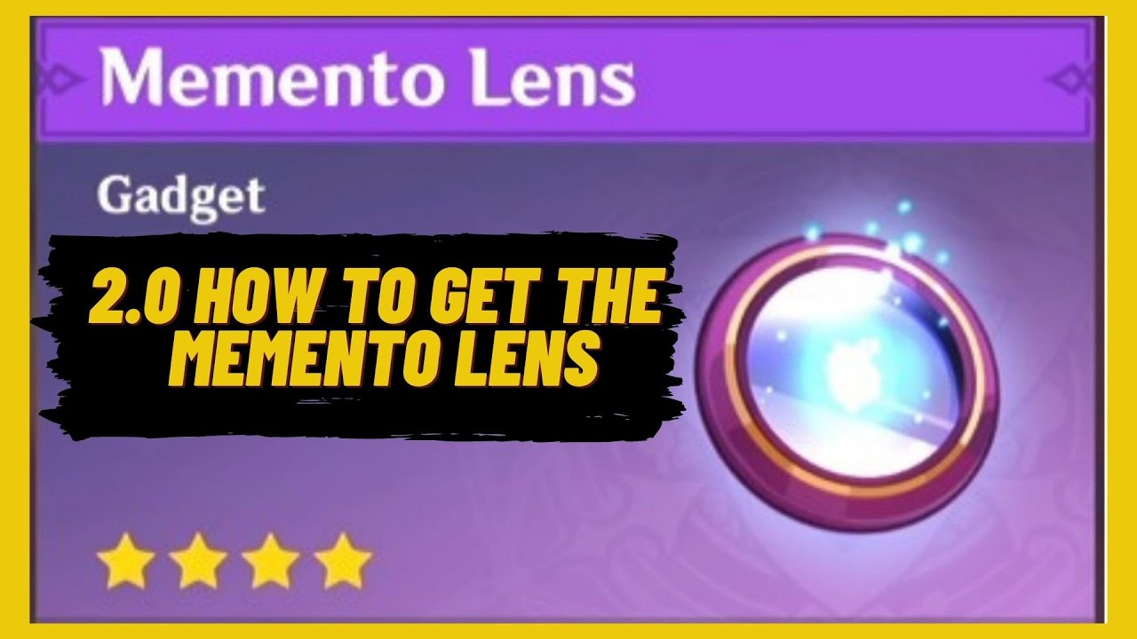 Genshin Impact 2 0 How To Get The Memento Lens Gadget Sacrificial Offering World Quest Youtube Genshin Impact 2 0 How To Get The Memento Lens Gadget Sacrificial Offering World Quest Youtube
