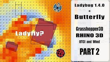 Outdoor Comfort and Wind Analysis | Grasshopper 3D Ladybug and Buttefly | PART 2