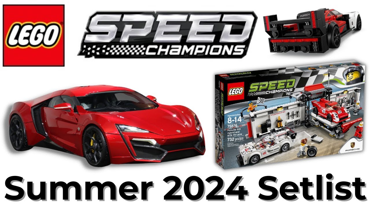 LEGO Speed Champions Summer 2024 Sets (Is Speed Champions Still