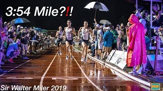 Crazy Fast 3:54 Mile In The Rain?! | Sir Walter Miler 2019