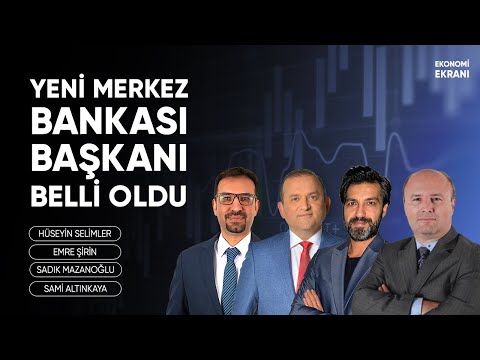 Merkez Bankası Başkanı Fatih Karahan | @EmreSIRINileBorsaveFinans  Hüseyin Selimler Sadık Mazanoğlu