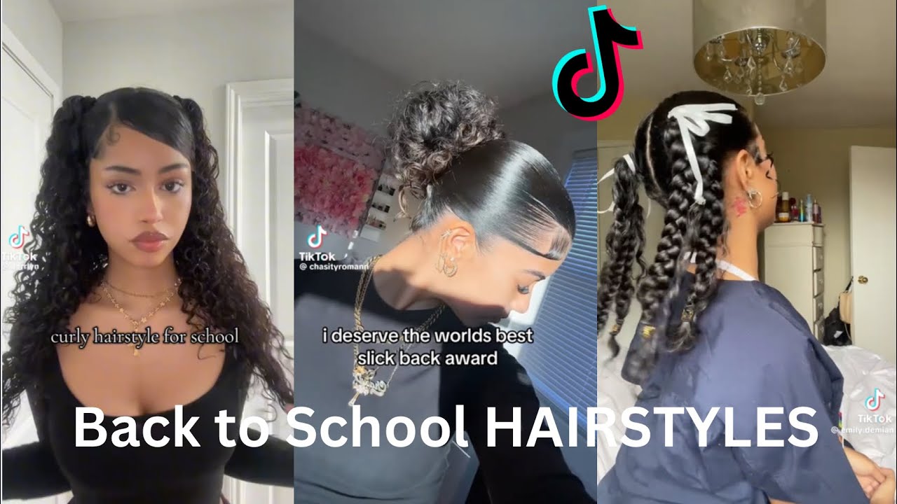 2025 BACK TO SCHOOL Curly Hair Hairstyles📚🎀👩‍🏫| TikTok Compilation 