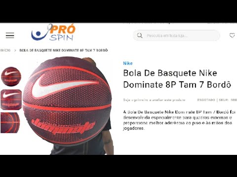 Bola de Basquete Dominate 8P #7 - Nike · Woder