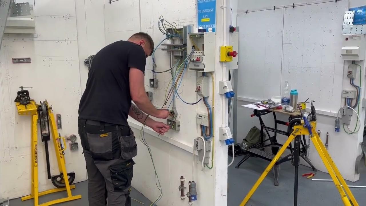 Electrical Level 2 City and Guilds practical week 6 YouTube