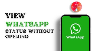 LIVE PROOF! How To View Whatsapp Status WITHOUT Opening