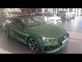 New Audi RS5 Sportback finished in Sonoma Green