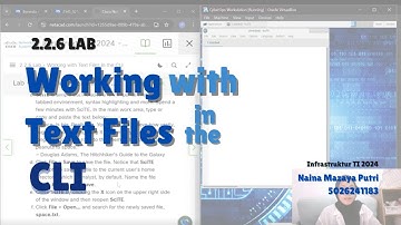 2.2.6 Lab - Working with Text Files in the CLI