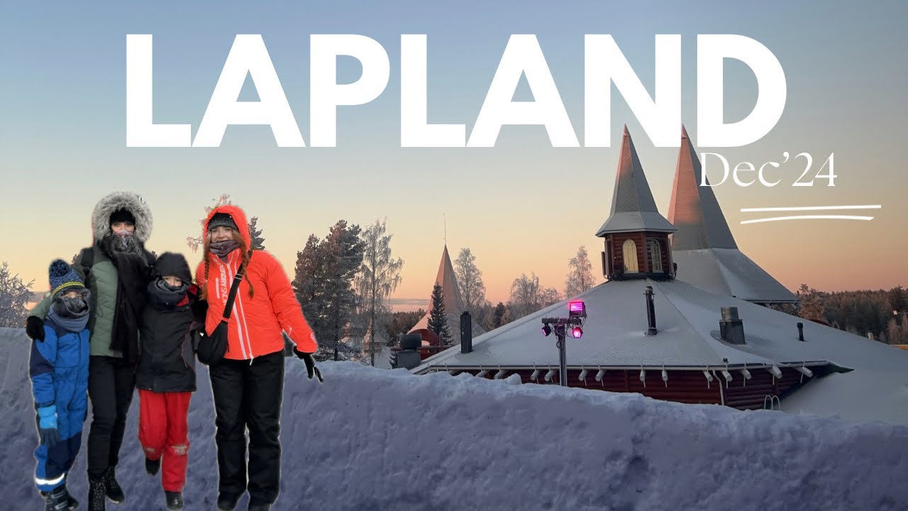 LAPLAND 2024 | Husky Rides | -29 Degrees | Santa Visits 🎅