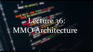 [CSE 116] Lecture 36: MMO Architecture