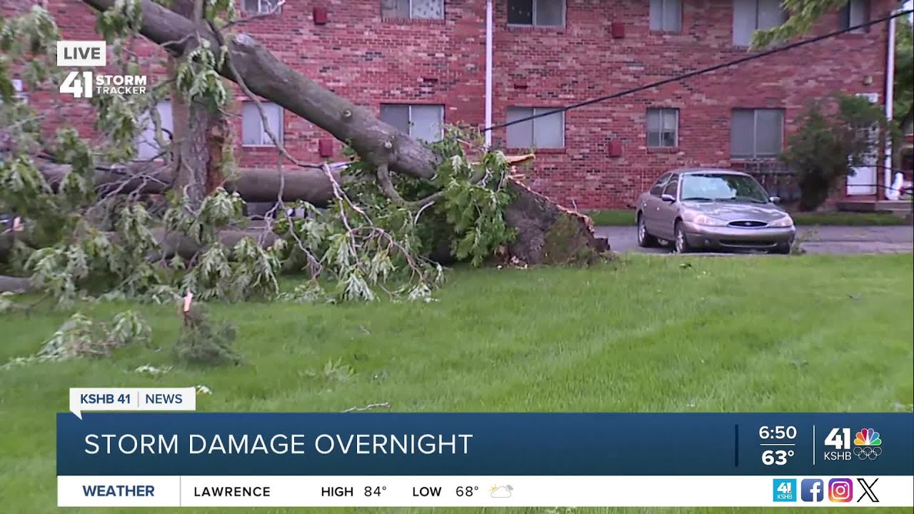 Sunday night storms knock out power to thousands across Kansas City ...