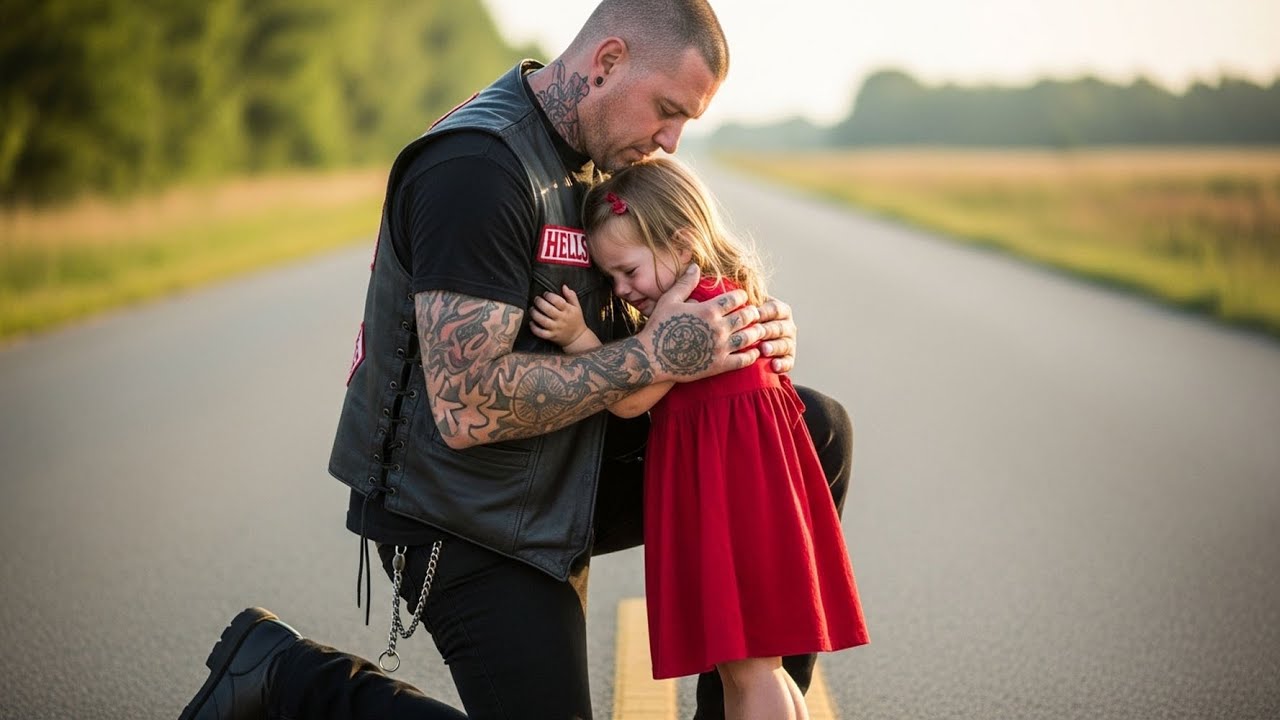Una niña pidió ayuda a los Hell's Angels y lo que pasó después te hará llorar