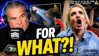 Drunk Girlfriend Screams “For What?!” Until Cops Arrest Her