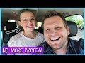 SHE GETS HER BRACES TAKEN OFF! | FAMILY VLOG