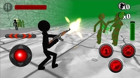 Stickman vs Zombies 3D Gameplay Android Game