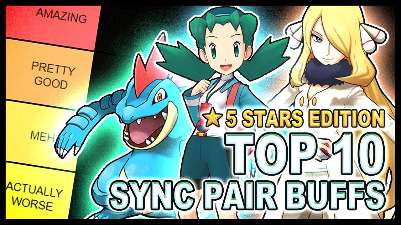 Ranking The Most Improved Sync Pairs in 2022! (5 Stars) | Pokemon Masters EX | Pokemon Masters EX