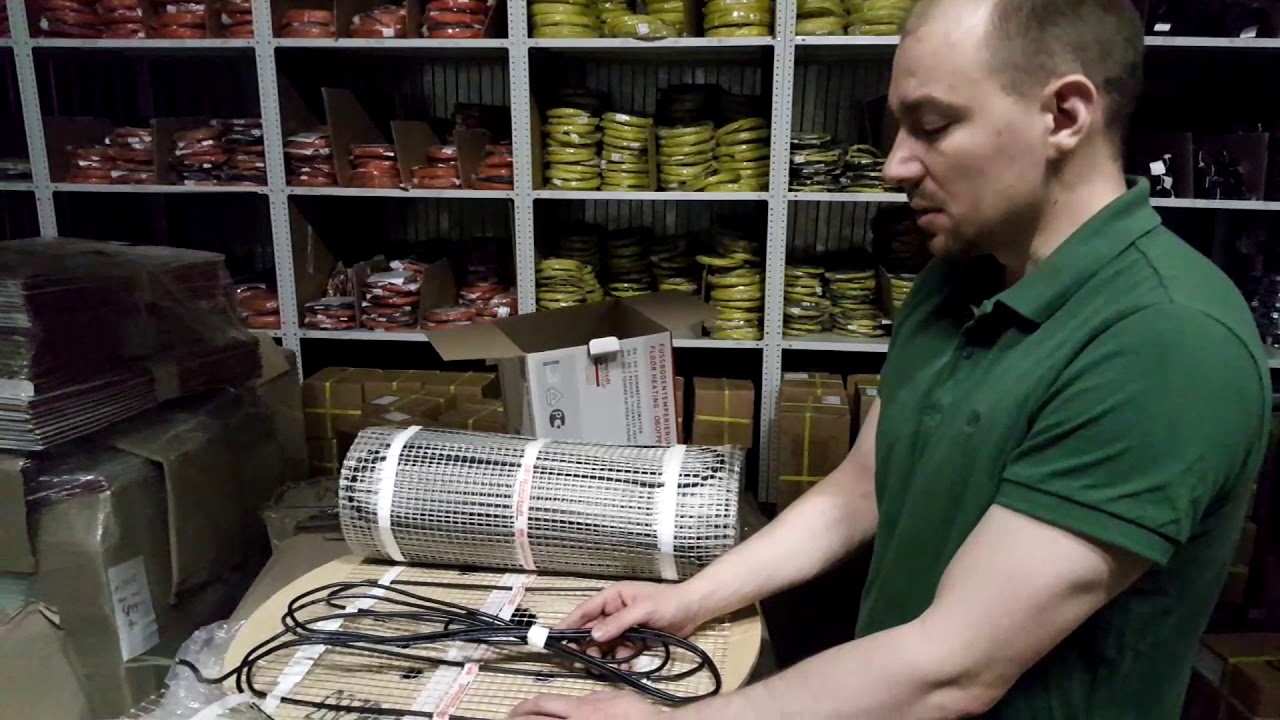 Теплый пол под плитку Hemstedt (Германия)