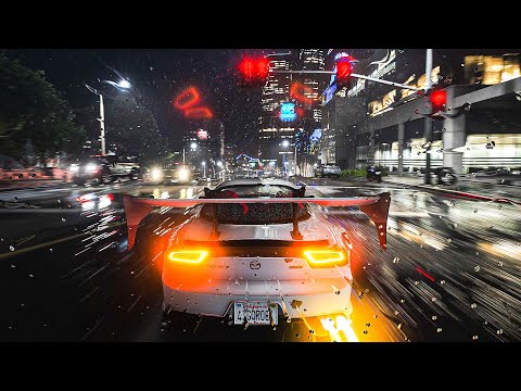 GTA V: RTX 4090 + Realistic Graphics Mods ACTION Gameplay! Five Star Police Chase [4K]