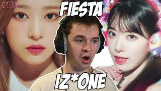 IZ*ONE (아이즈원) - 'FIESTA' MV + Dance Practice | REACTION