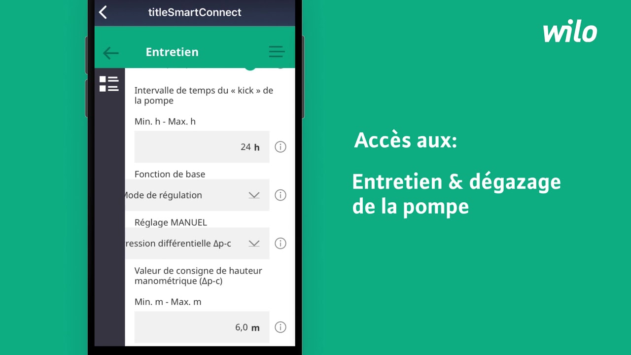 [TUTO] Contrôlez vos produits Wilo avec Wilo-Smart Connect bluetooth ...