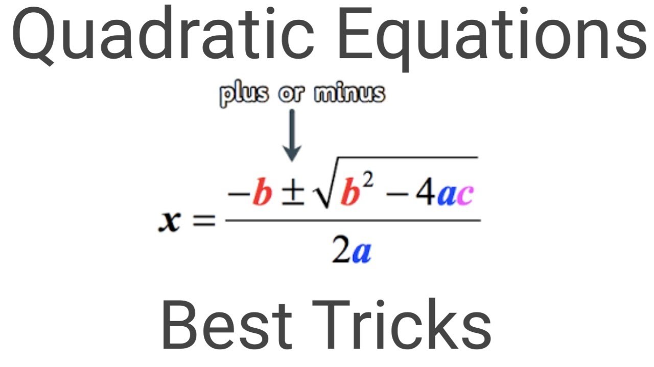 How To Solve Quadratic Equations BANK SSC All State Level Exam YouTube how-to-solve-quadratic-equations-bank-ssc-all-state-level-exam-youtube