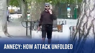 Annecy attack: How the knife attack unfolded