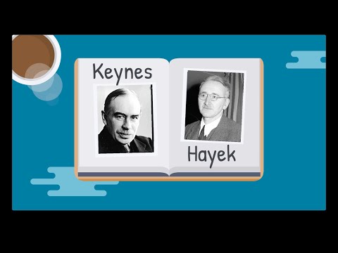 Vídeo: Diferença Entre Hayek E Keynes