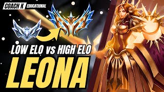 Download Lagu Leona in LOW vs HIGH ELO - What You MUST Know to Climb with Leona! (Educational) MP3