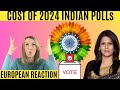 How does india vote  the cost of 2024 polls palkisharma  reaction